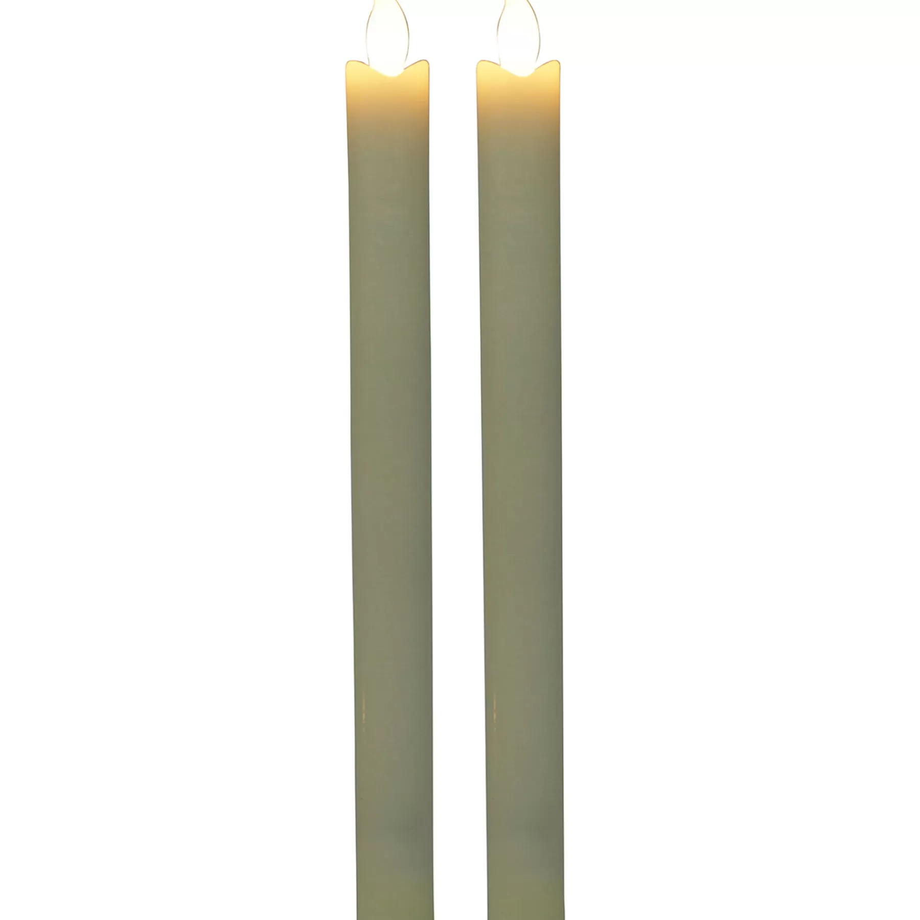 * Premium 2-Pack 2X10 Taper Candles Ivory