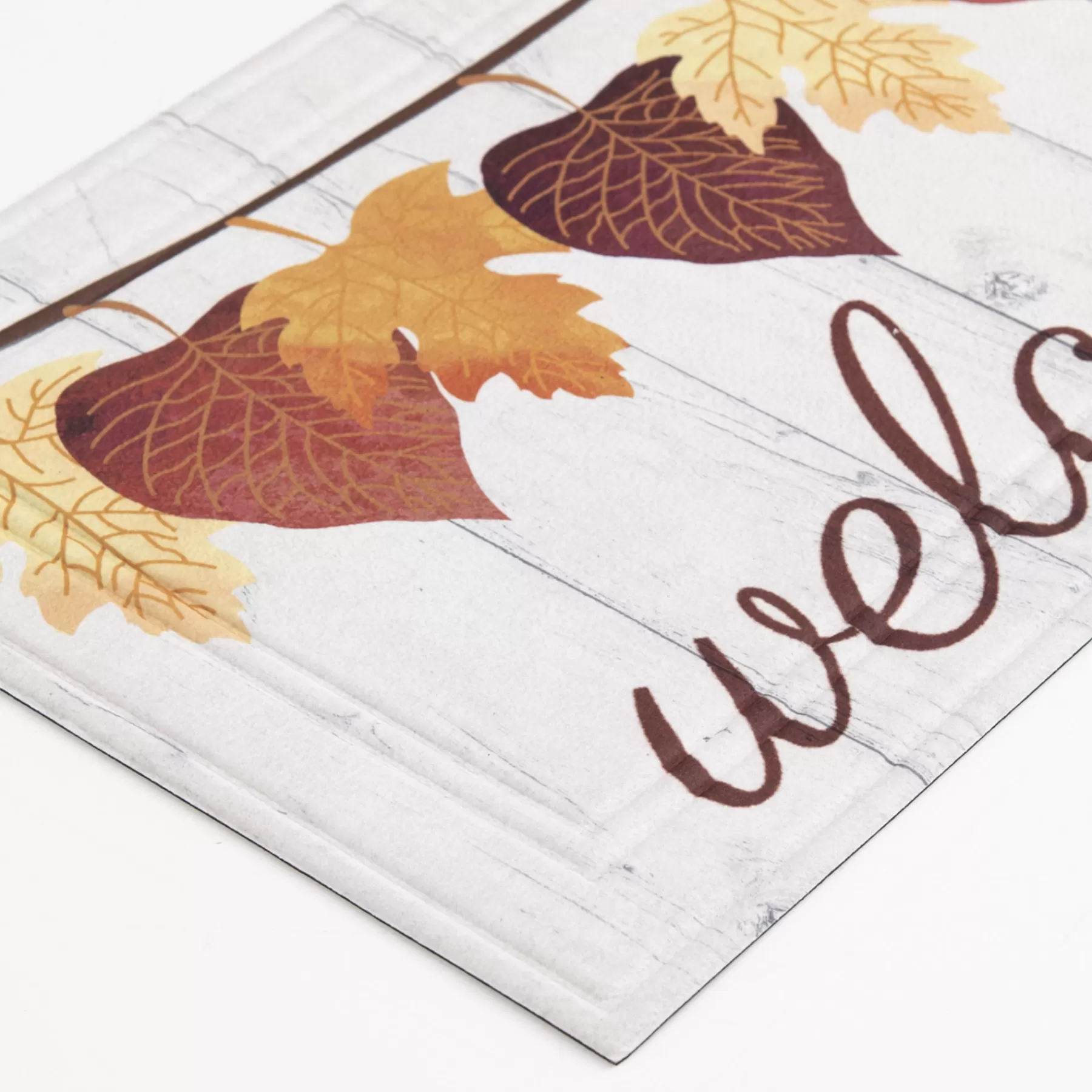 * Premium Welcome Leaf Line Doormat, 18 30