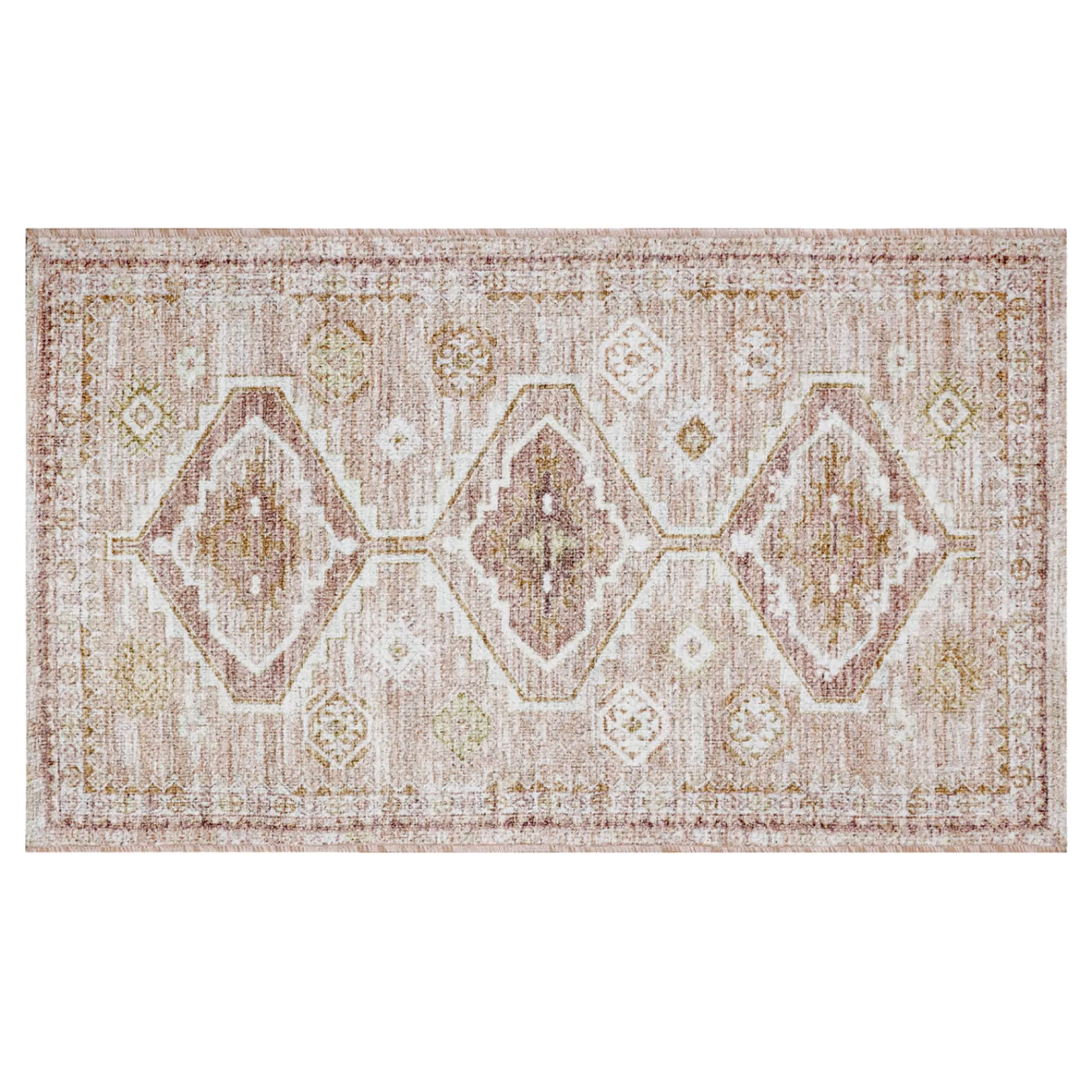 * Reliable Quality Sierra Blush Woven Accent Rug, 27 45