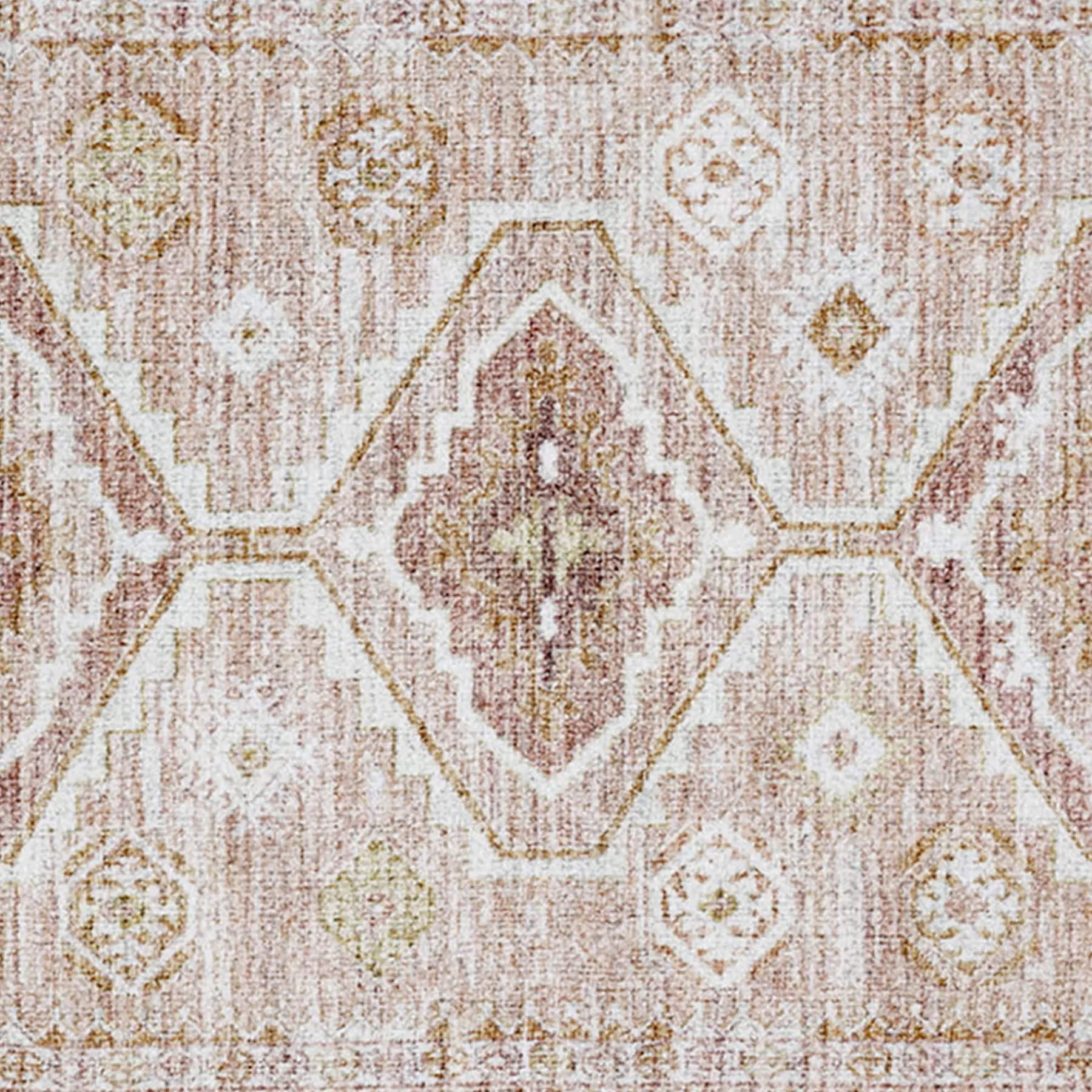 * Reliable Quality Sierra Blush Woven Accent Rug, 27 45