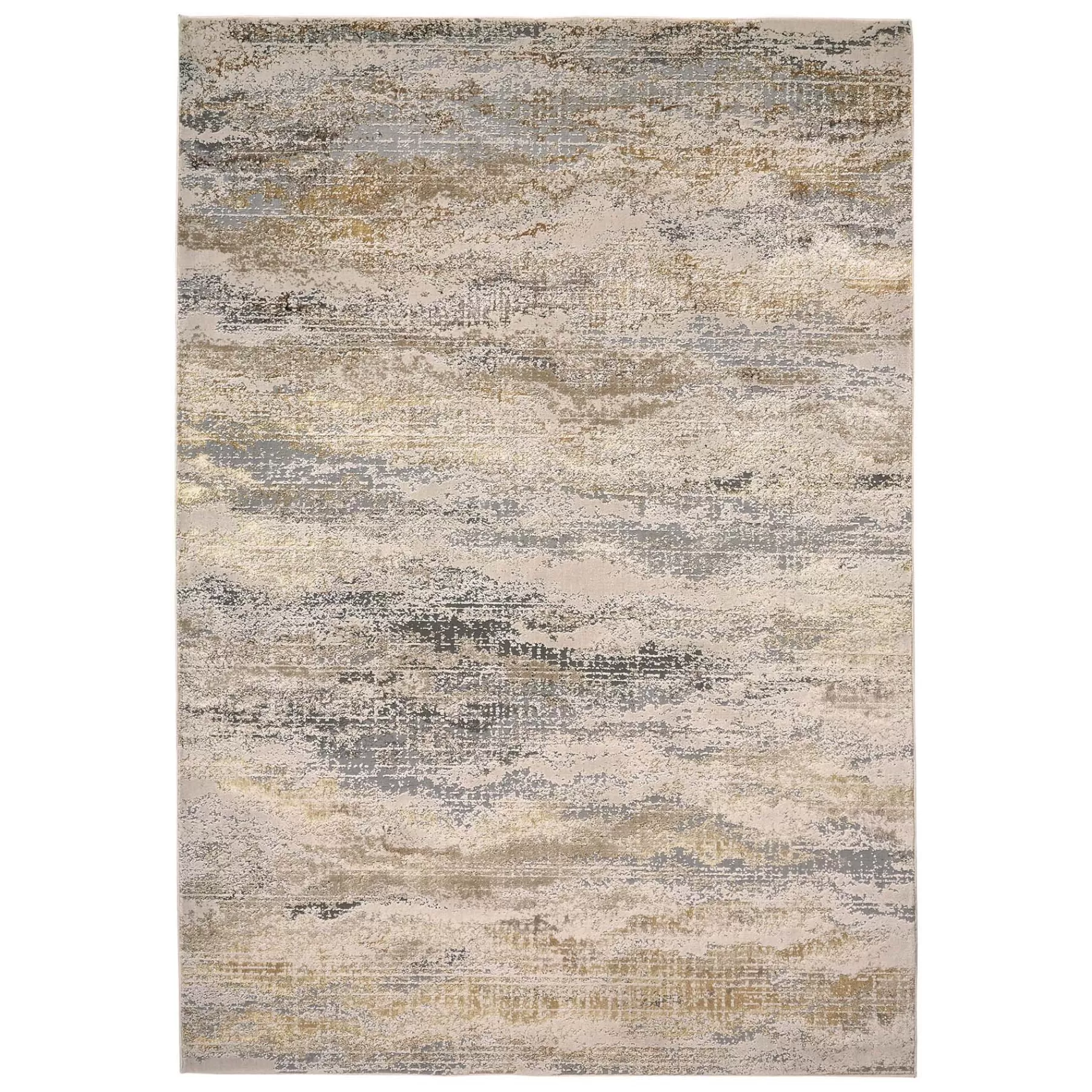 * Sale (B697) Driftway Gold Woven Accent Rug, 3 5