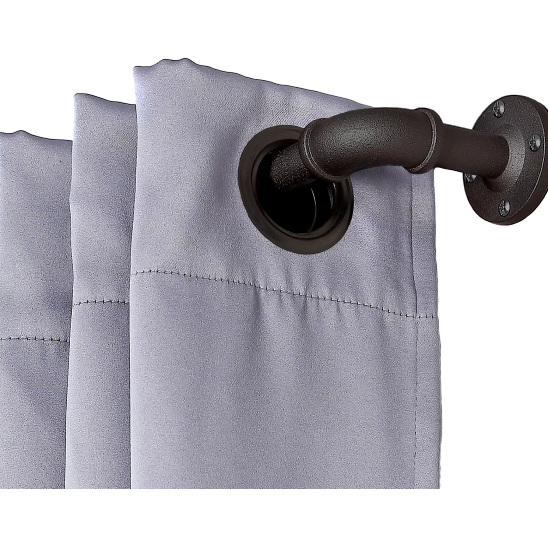 * Top Sellers 66-120 Sunzero Bronn Black Window Decorative Rod 3/4