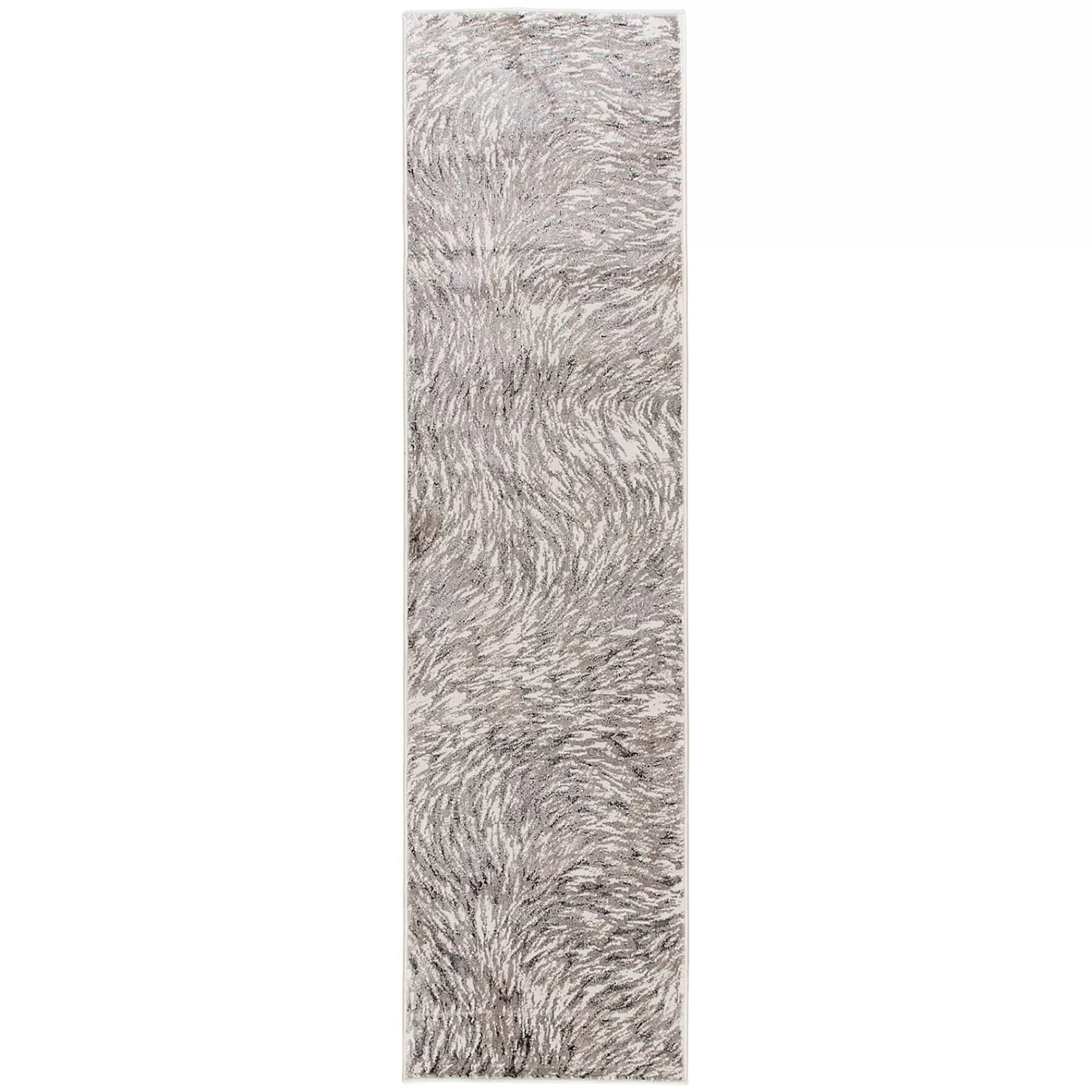 * Top Sellers (A480) Camden Chandra Grey Abstract Runner, 2 6