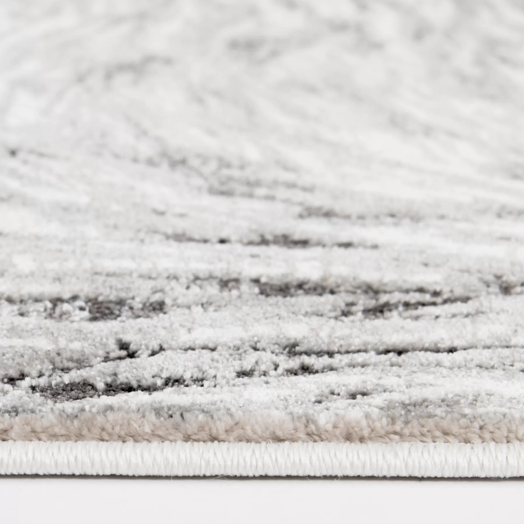 * Top Sellers (A480) Camden Chandra Grey Abstract Runner, 2 6