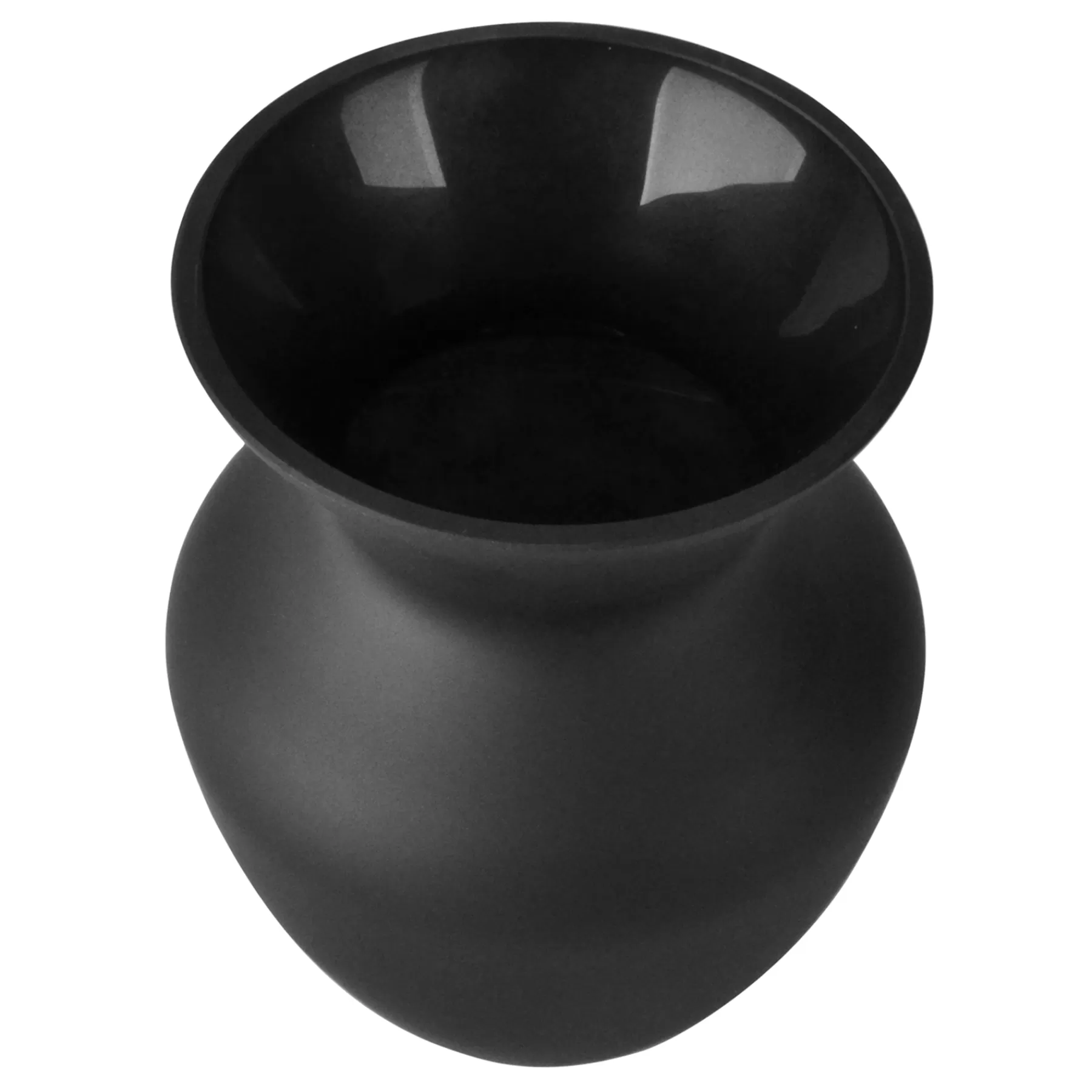 * Top Sellers Black Glass Vase, 6.5