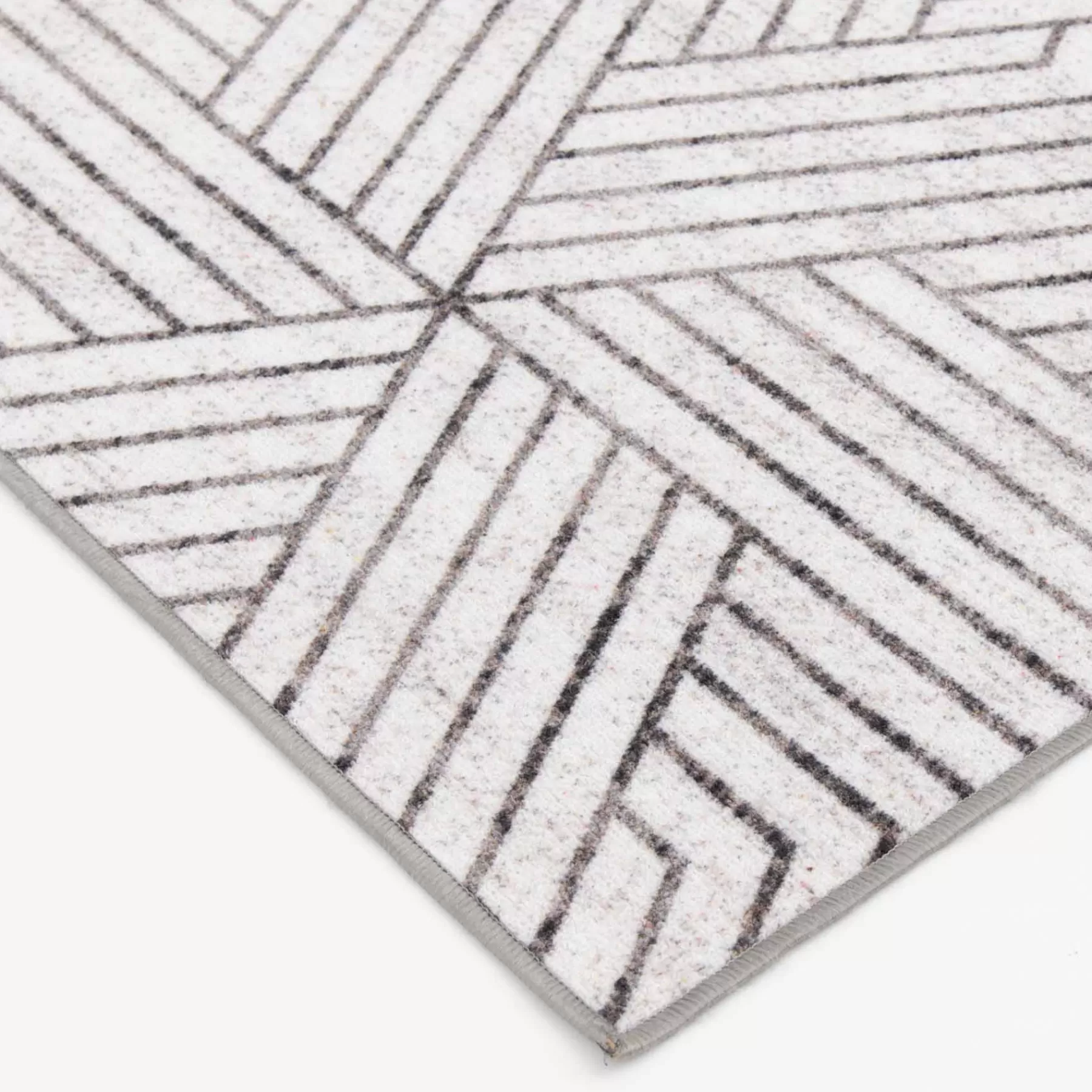* Top Sellers (D584) Venus Grey Geometric Area Rug, 7 10