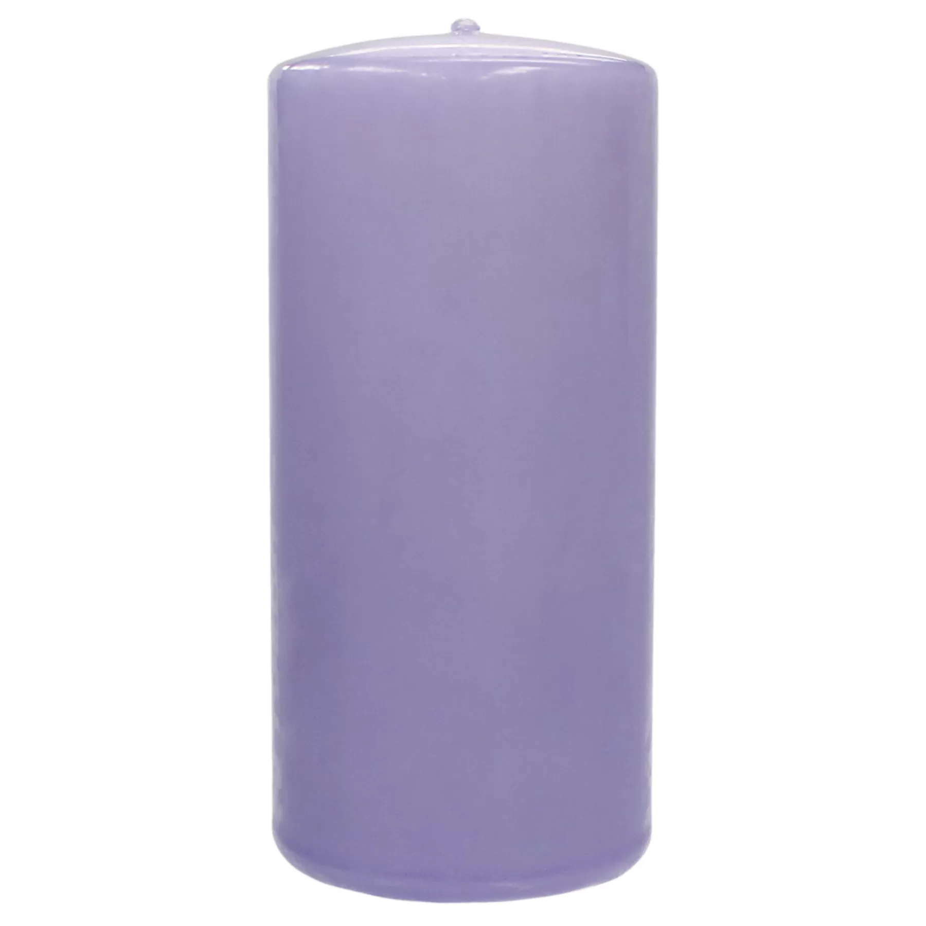 * Top Sellers Purple Unscented Overdip Pillar Candle, 6