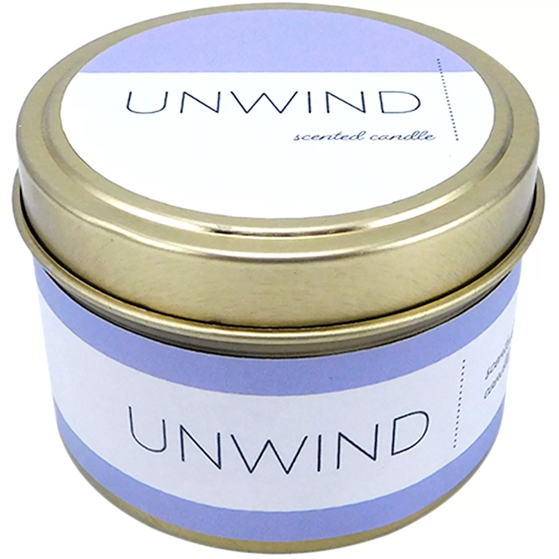 * Top Sellers Unwind Scented Tin Jar Candle, 3Oz