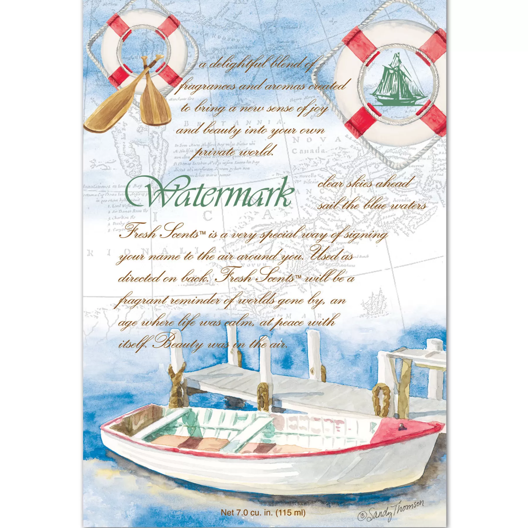 * Top Sellers Watermark Sachet (Set Of 3)